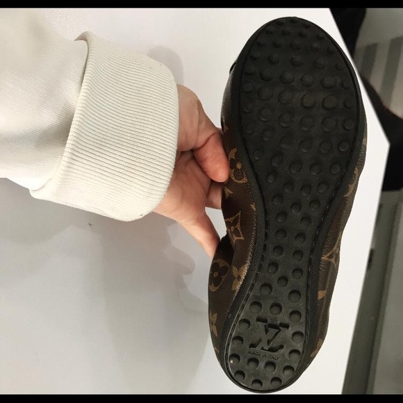 LOUIS VUITTON MONOGRAM BALLET FLATS - Picture 7 of 11